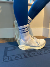 Load image into Gallery viewer, White PBG Ankle Socks (THREE pairs) FREE Delivery