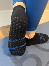 Load image into Gallery viewer, Super Soft PBG Grip Socks - Black Trainer Socks (Two pairs)
